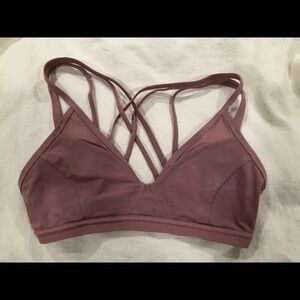 Women's Strappy Mauve Bralette